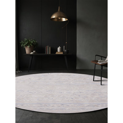 Tapis beige lavable à la machine