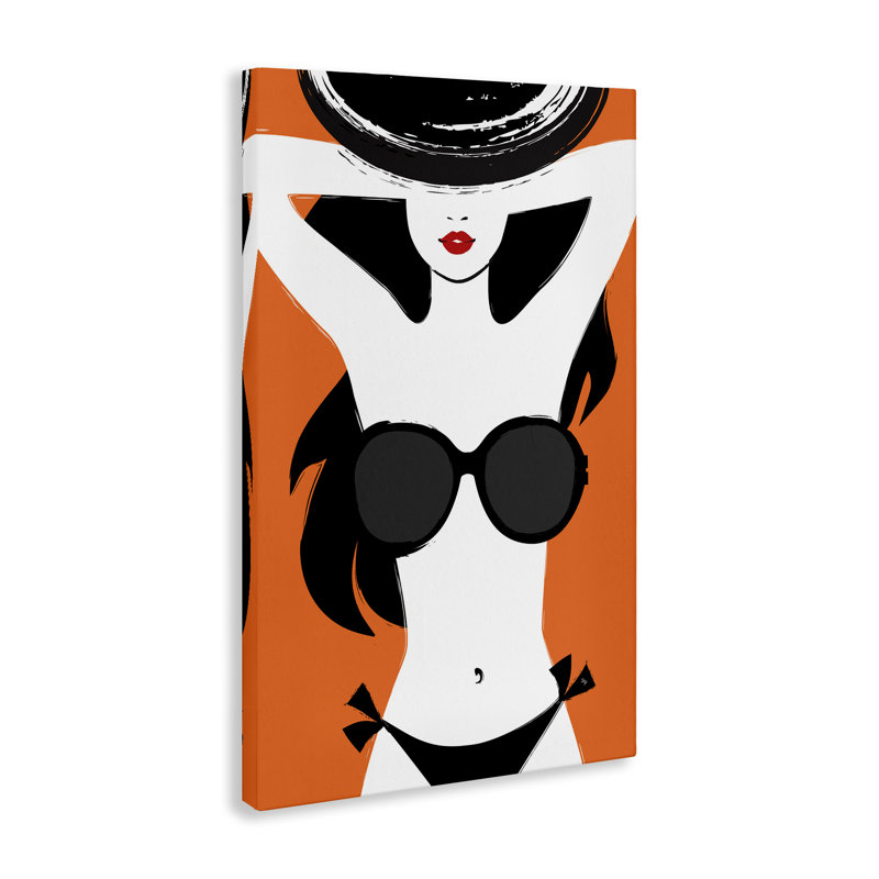 «Summer Vibes Girl» par Martina Pavlova, H 30 po x l 20 po
