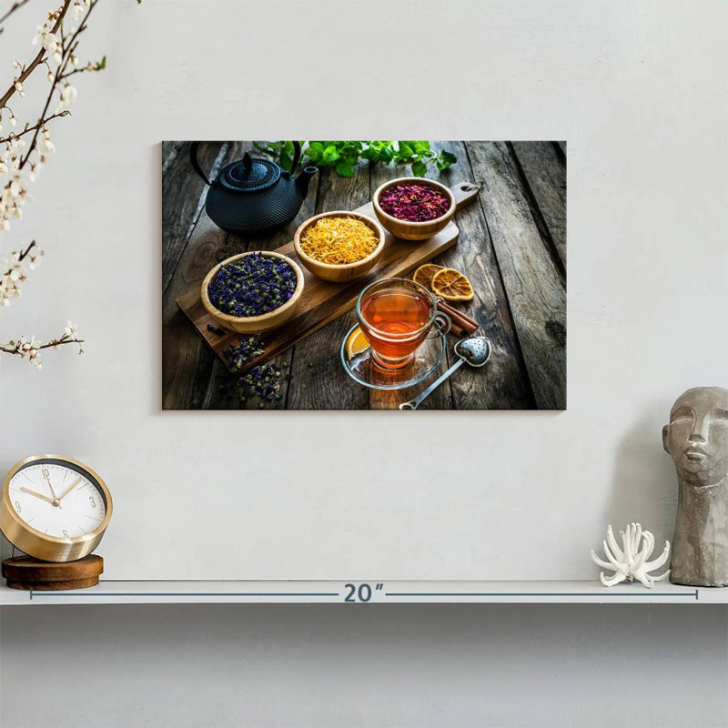Yarlin Kitchen Herbs And Spices, 8" H x 12" W
