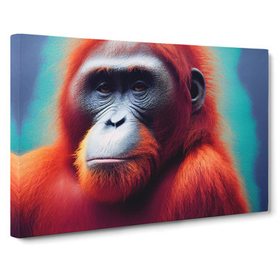 Orangutan Portrait Vol.1 - Wrapped Canvas