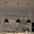 Elodie 1 - Light Brass Dome Pendant-303885081-303885087