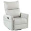 Fauteuil inclinable et pivotant en similicuir Idal-12238266