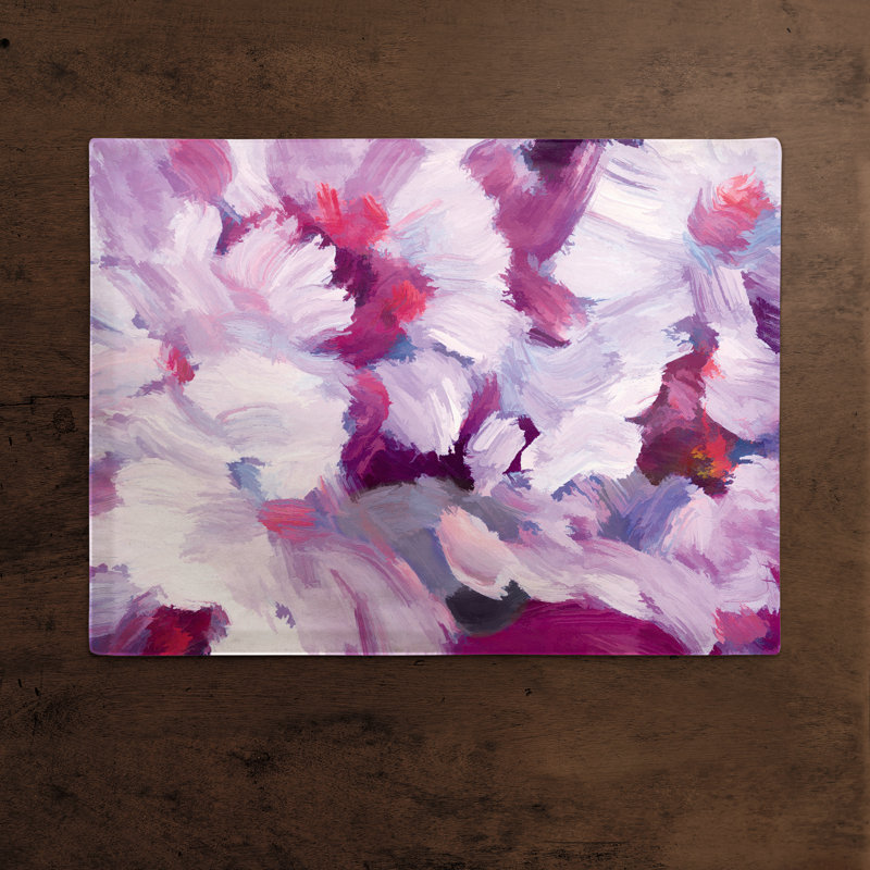 Polyester Floral Rectangle Placemat
