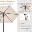 Parasol de marché 7,5 pi Blaise-290991857