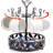 Mug Tree Countertop, Rotatable Mug Holder Stand, Coffee Pod Holder With Mug Rack, Coffee Mug Rack With 6 Hooks For Coffee Bar Counter Cabinets And Kitchen Organizer