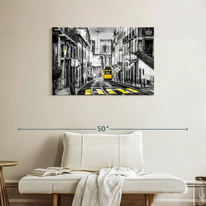 Sireci Lisbon Tram Pop, 24" H x 36" W