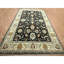 Tapis noir en laine noué à la main 9 pi x 12 pi 5 po E8AF88B8EE074BC4BF6D9C3C4EA3EBCD