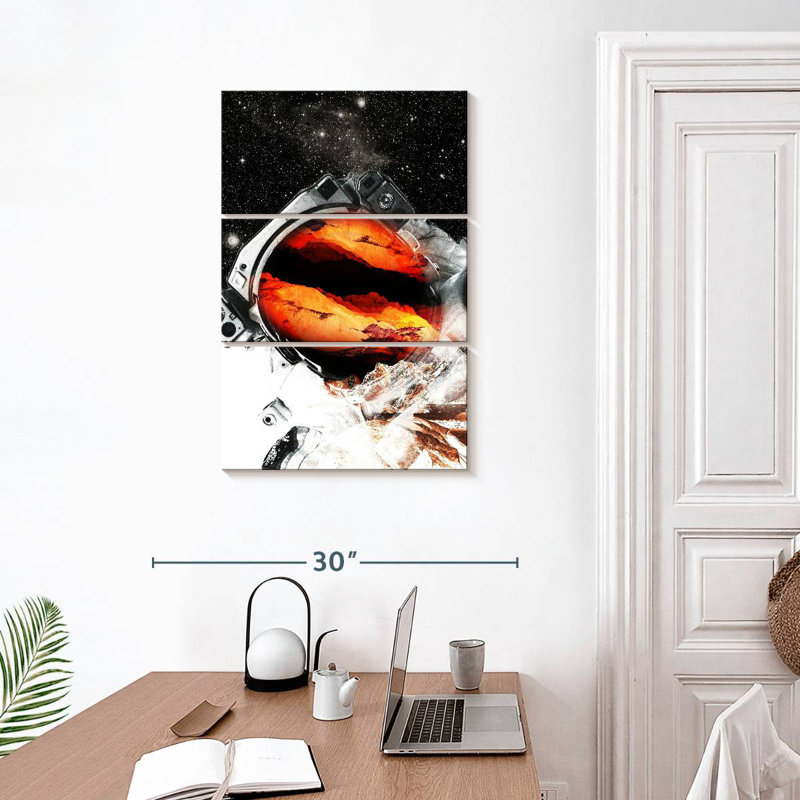 Oberle Mars Odyssey, 32" H x 20" W