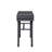 Cargo Gunmetal Finish Vanity Desk