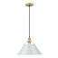 Luminaire suspendu conique à 1 lumière Weatherford-660949697-660949727-660949724