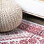 Tapis rouge / ivoire Boho Cottage Medallion-294210054