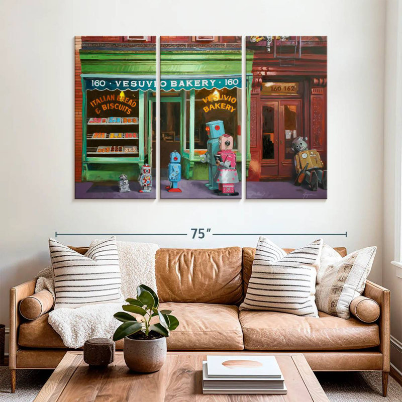 Kelan Lost And Found, 42" H x 65" W