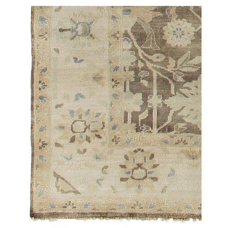Antique Weave Oushak Wool Oriental Area Rug, Rectangle 11' x 13'6"