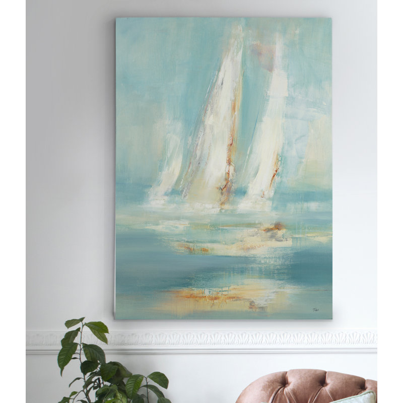 " Sail With Me ", 18" H x 12" W x 1" D