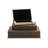 Jolly Decor Storage Book Box Set Of 3, Linen, Velvet Lining-99517243