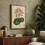 Lotus in Bloom Botanical - Wrapped Canvas-809397136-809397142