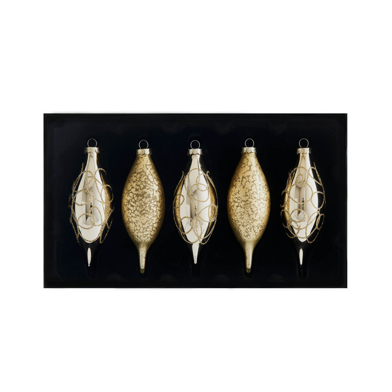 14.71cm Solid Colour Plastic / Acrylic Bauble, Pale Gold