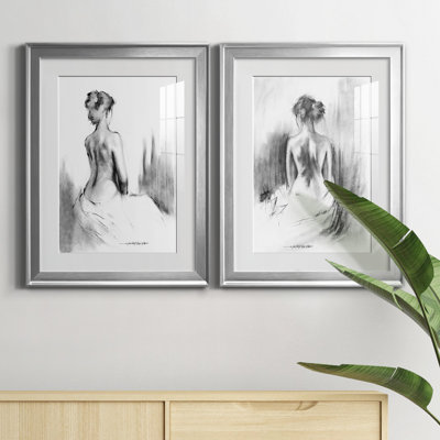 " Soft Silhouette I " 2 - Pieces