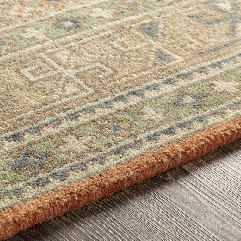 Levasseur Wool Oriental Area Rug, Rectangle 2' x 3'
