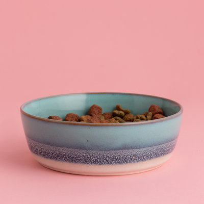 Mason Cash: Reactive Fade Pet Bowl - 7.9", 44oz - Multi Glaze, Dog Food-Water Dish, Ceramic Stoneware, Microwave-Dishwasher Safe, Feeding-Hydration