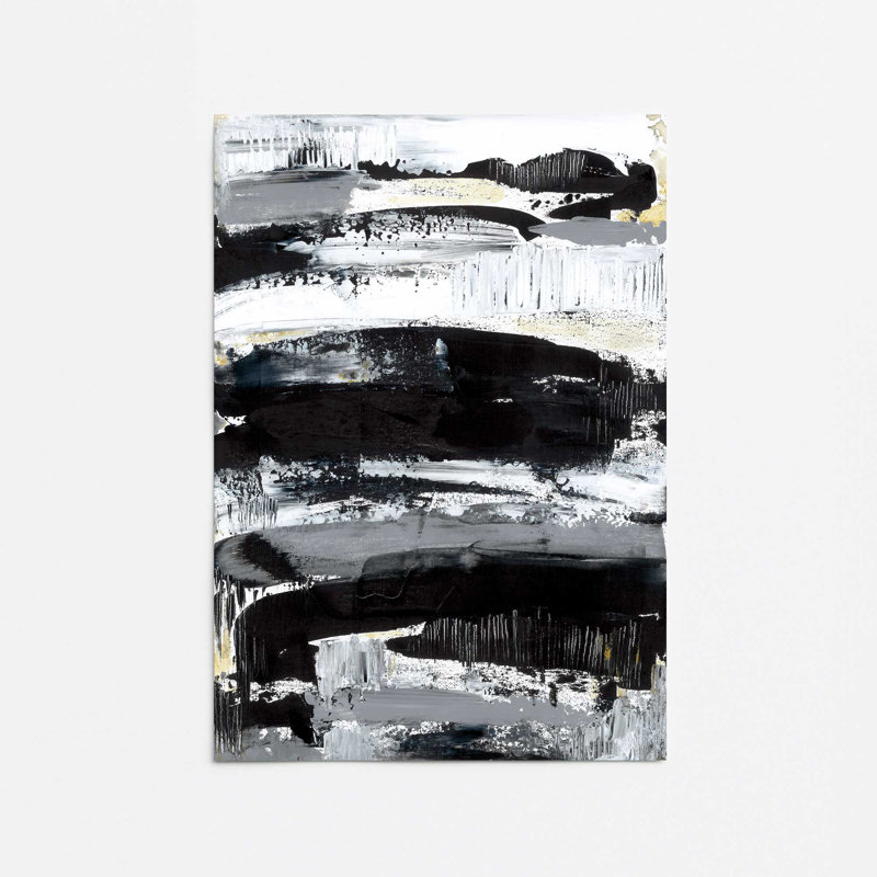 Monochrome Momentum Rolled Print, 14" H x 11" W
