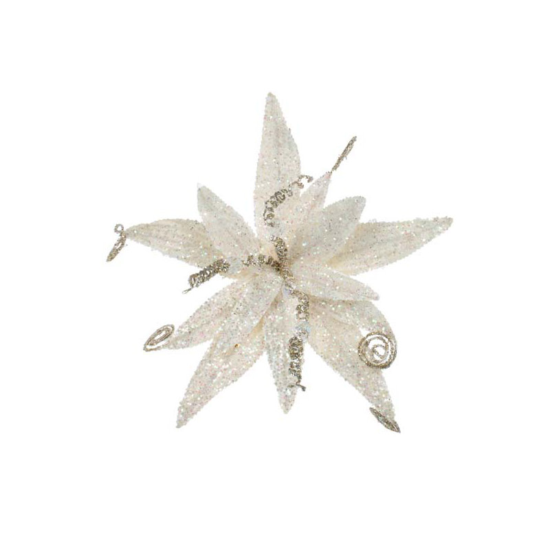 17cm Textile Plants & Flowers Holiday Shaped Ornament