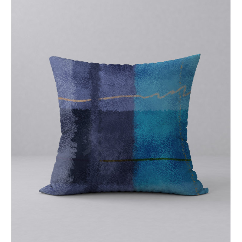 Housse de coussin décorative carrée Munchy, 18 po x 18 po