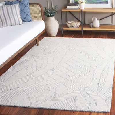 Tapis en laine ébène