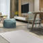 Ensemble de tapis touffetés de couleur unie en polyester beige Apremont-632258000