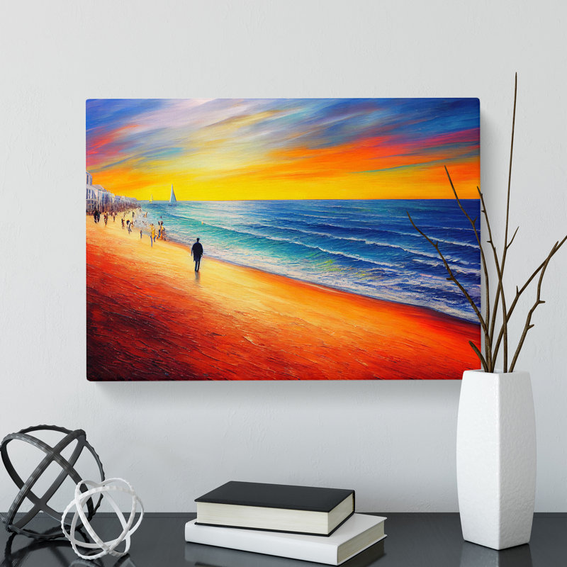 Beautiful Beach Vol.4 - Wrapped Canvas, 40cm H x 60cm W x 3cm D