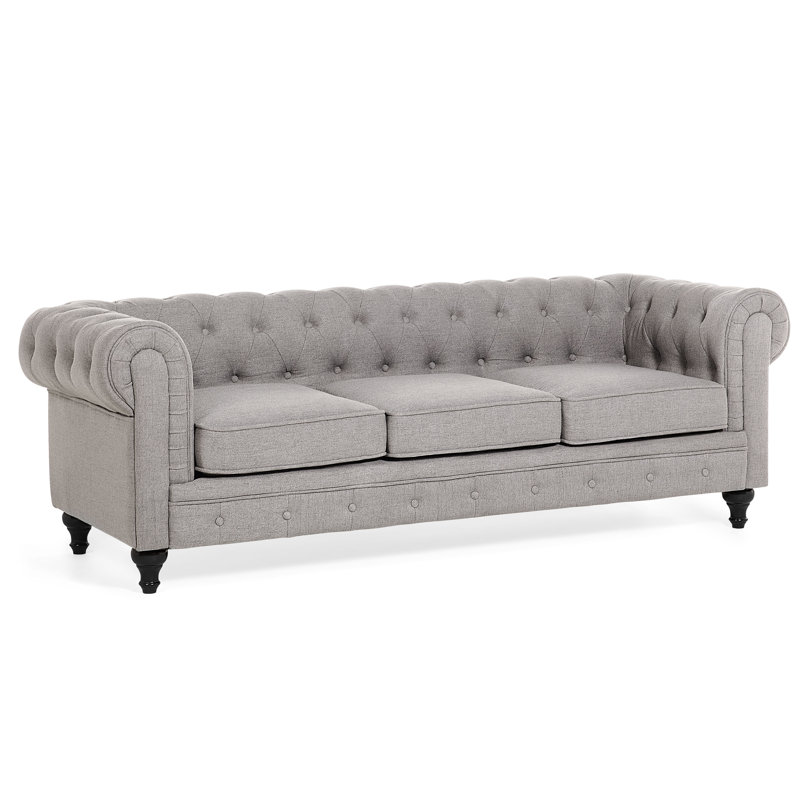 Castalia 3 Seater Sofa, Light Grey