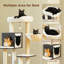 Tour à chat en bois beige Deluxe Condos-1125387713-1125387742