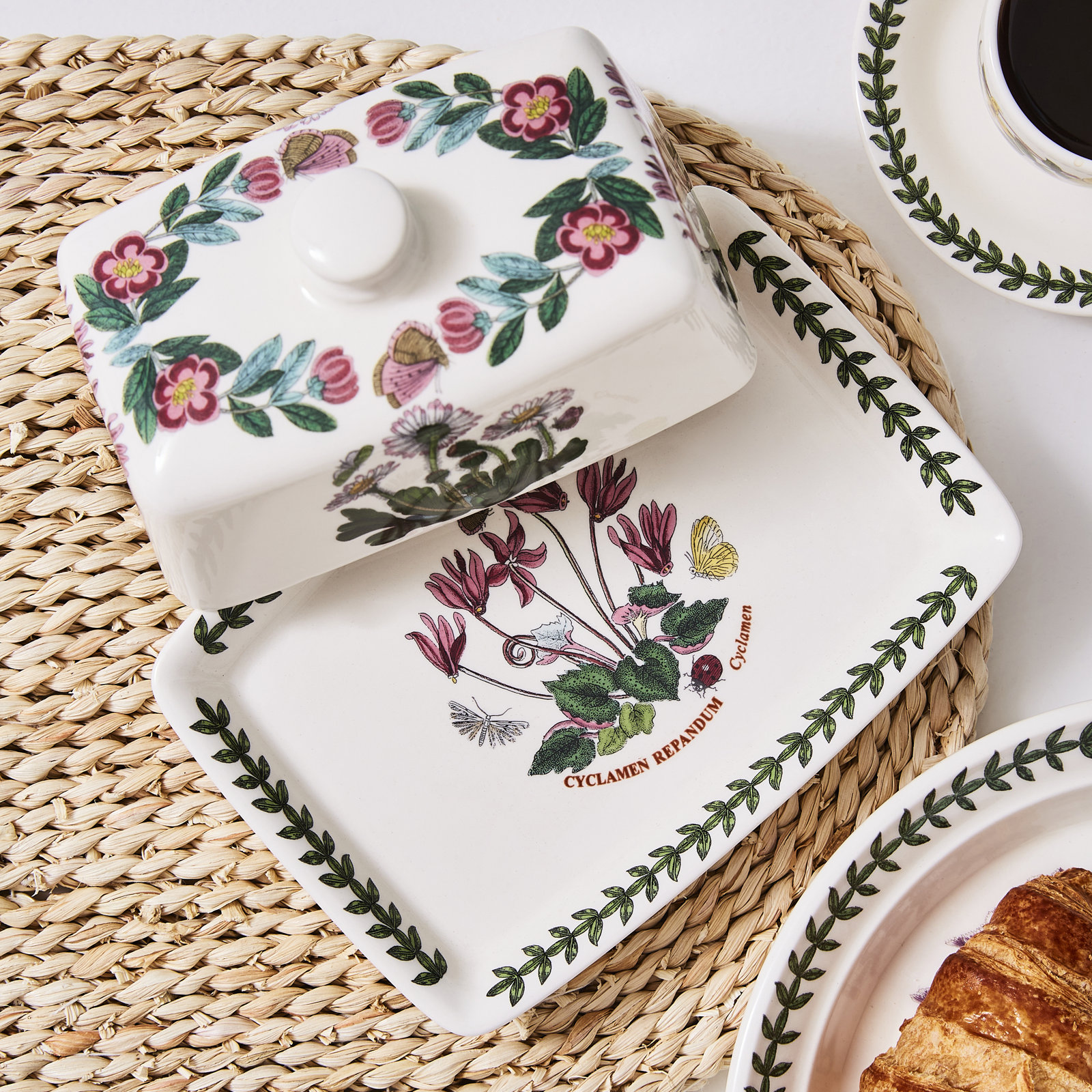 Botanic Garden Butter Dish
