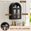 Armoire murale arquée avec portes en verre-1520104914
