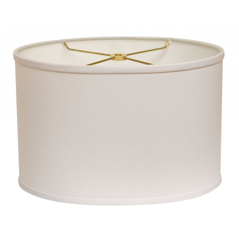 Abat-jour ovale 18 po 18 po, Blanc