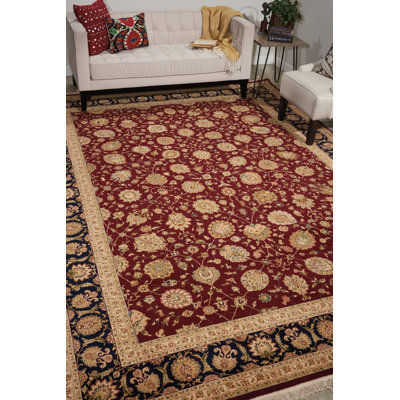Bilbrey Wool Oriental Indoor Rug