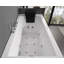 59'' x 31.5'' Alcove / Tile In Whirlpool Acrylic Bathtub with Faucet