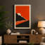 Mountain at Dawn Minimalist - Wrapped Canvas-131764291-131764292