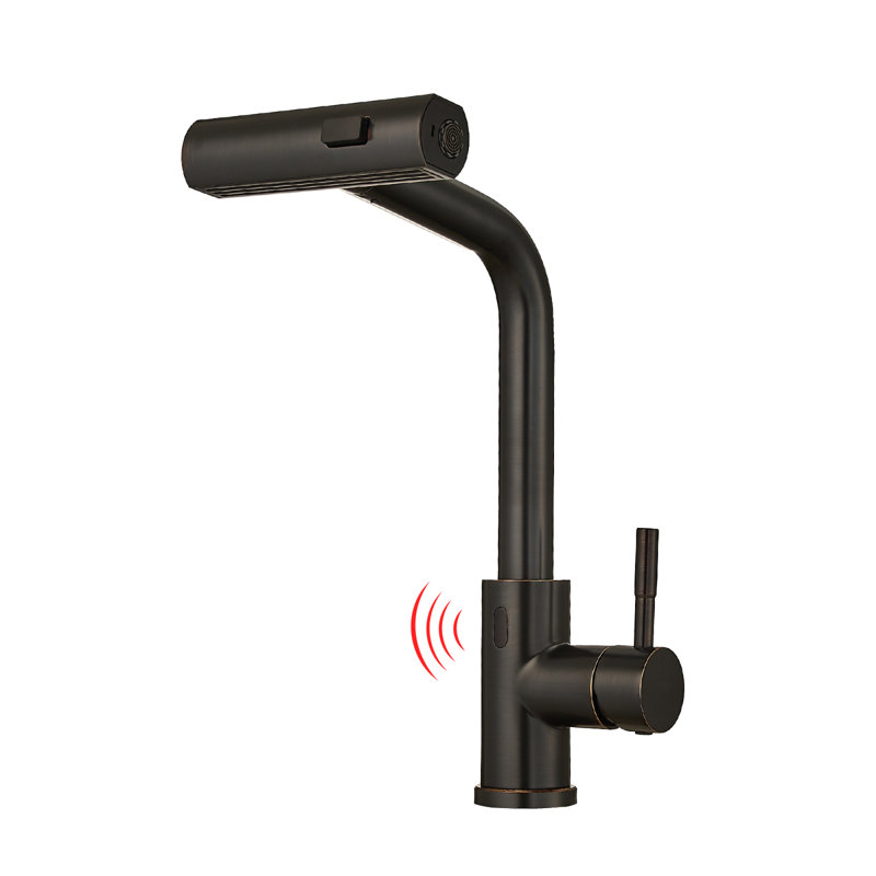 Smart Touchless Kitchen Faucets, Stainless Steel, Modern Design For Home Use