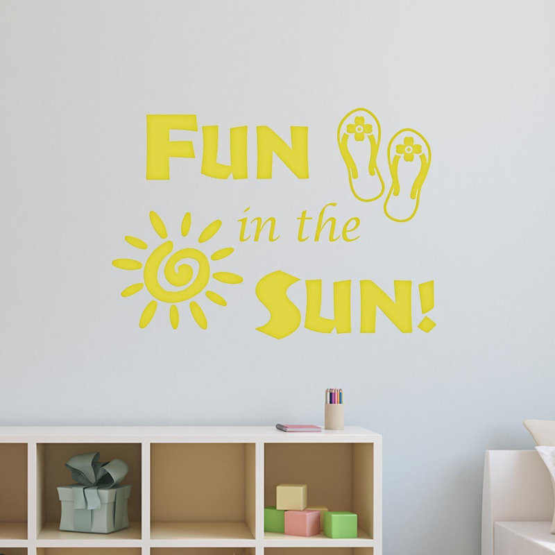 Wall Decal, 12" H x 16.5" W, Gold