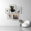 Capullo Wood Picture Frame - Set of 5 with Mat-69944201