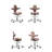 HÅG Capisco Adjustable Sit-to-Stand Height Chair with Footring-123277428-123277981