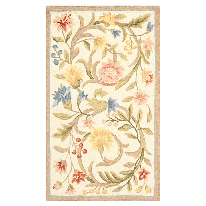 Hollander Handmade Hooked Wool Area Rug