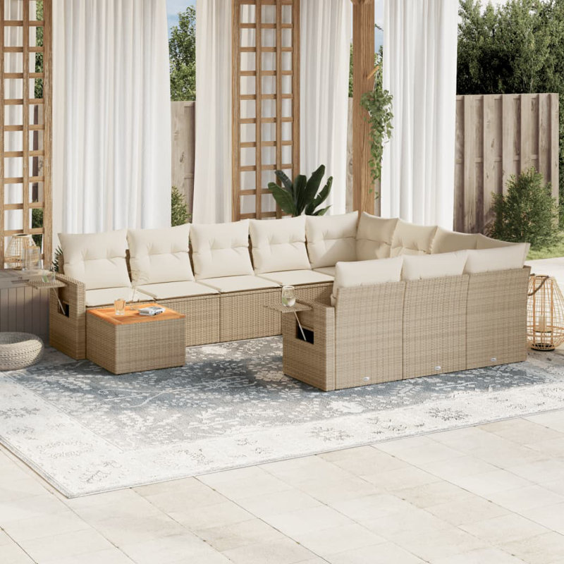 Ensemble de canapé de jardin Vidaxl