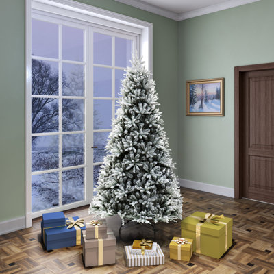 Snowy St Petersburg Fir 7.5ft Tree