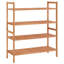 8 Pair Solid Wood Shoe Rack