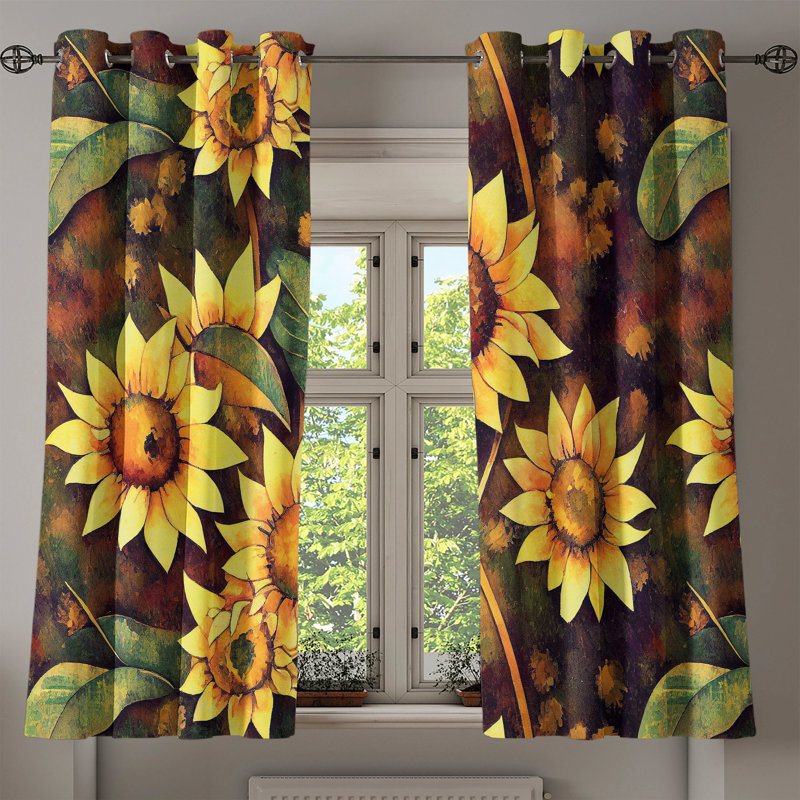 Drevonn Semi Sheer Curtain Pair