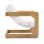 Fauteuil d'appoint en tissu recyclé crème Palma-1922583661-1922583658