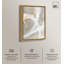 «Silvered Spirals II Canvas Elegant Gold Abstract» par Art Remedy-105592024-105592025