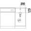 Supra 43 x 43cm Undermount Kitchen Sink